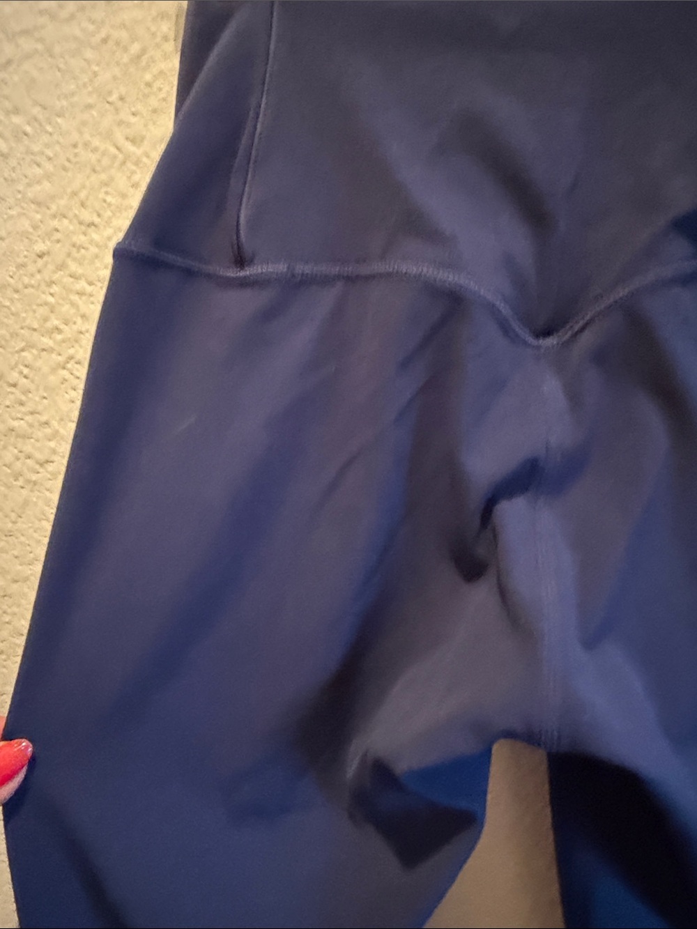 Nike Zenvy Gentle Support High-Waisted 7/8 Leggings Navy Blue XS Athleisure - Picture 7 of 9